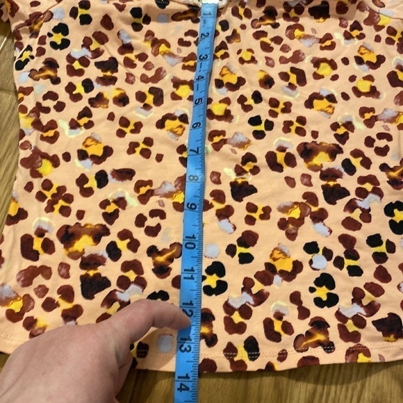 Guess Women’s Pink Animal Print  Top Vintage (Small) - Picture 6 of 6